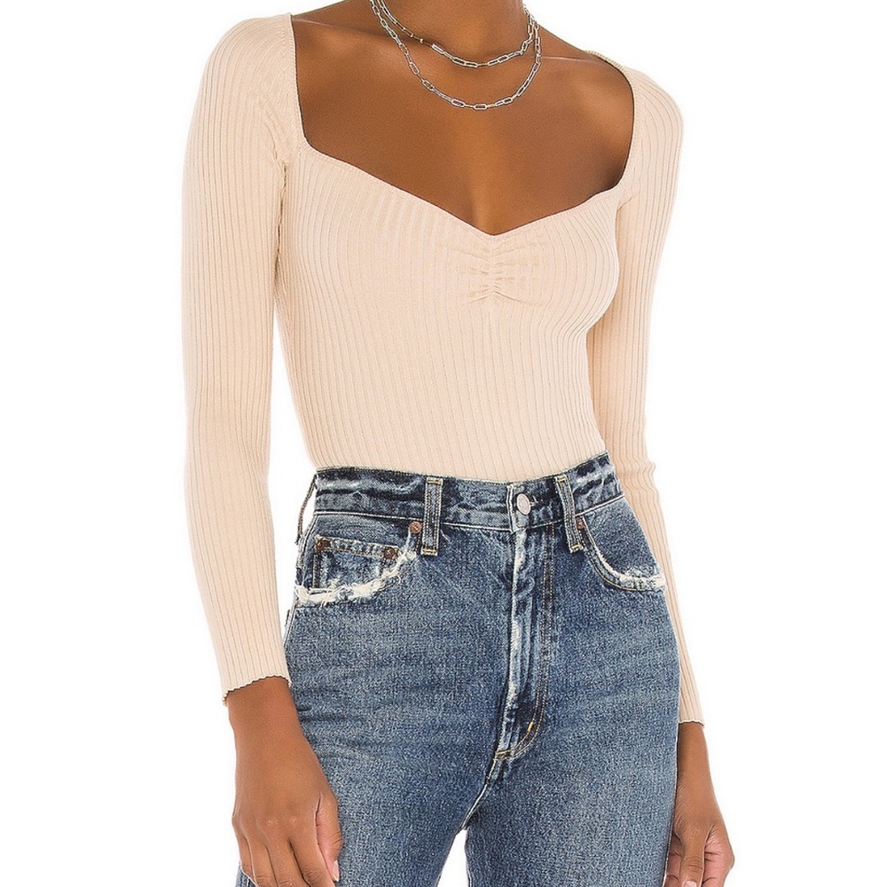 NWT - Revolve- MAJORELLE Salone Sweater - Cream Sweater